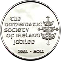 Numismatic Society of Ireland - Jubilee medal