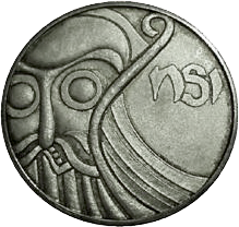 Numismatic Society of Ireland - silver medal